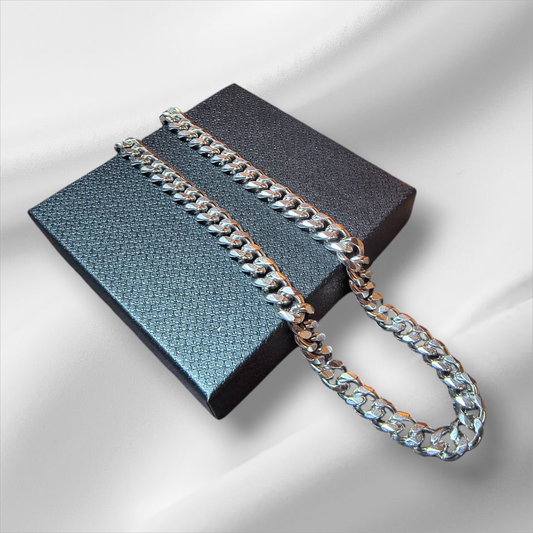 Cuban Pattern Stainless Steel Chain